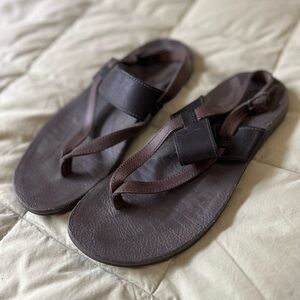 Chaco Sandals. Brown Leather. Size 7